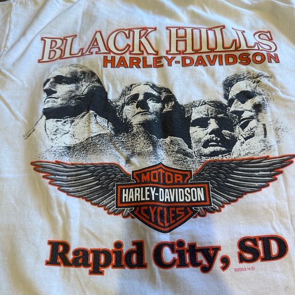 Harley Davidson Womens small tee Sturgis Black Hills Rally - Picture 3 of 4